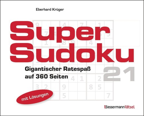 Supersudoku eberhard - supersudoku, 21