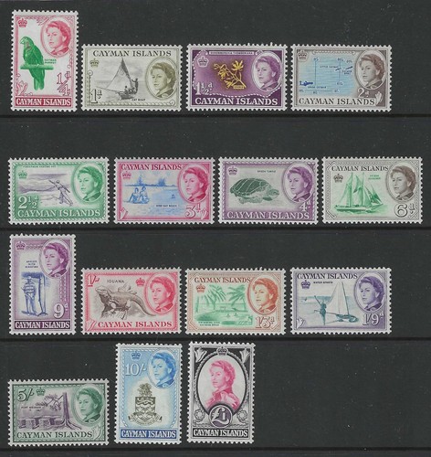 Cayman islands sg165 179 1962 - islands,