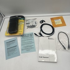 Texas Instruments TI-89 Calcolatrice Grafica Titanio con Cavi Cover CD Manuale