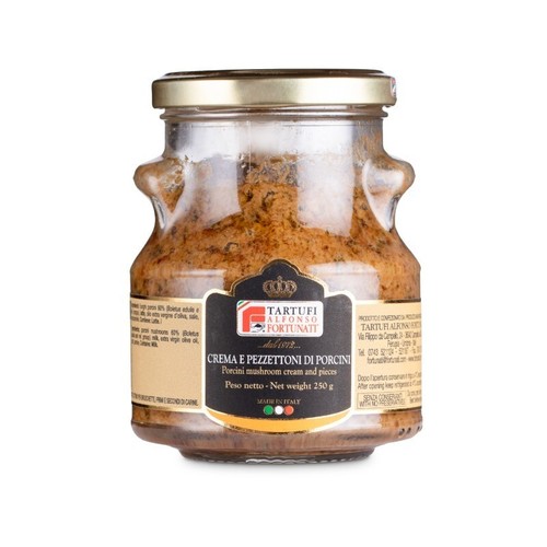 Crema pezzettoni porcini - e, di