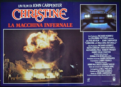 Fotobusta christine - christine, la