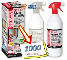 Saratoga Z10 Antimuffa Spray → 250/ 500/ 1000 ML - Elimina Rimuove Muffa e Alghe