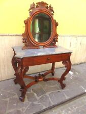 060601 Toilette Luigi Filippo in noce massello. Napoli 1860 circa