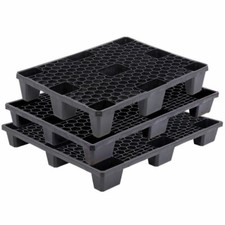 PALLET BANCALI PEDANE industriale forato 80 x 120 x 13.5 cm 9 Piedini 1 unita