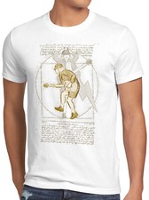 Shirt uomo angus vitruviana - t-shirt,