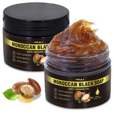 2 Pack Moroccan Black Soap