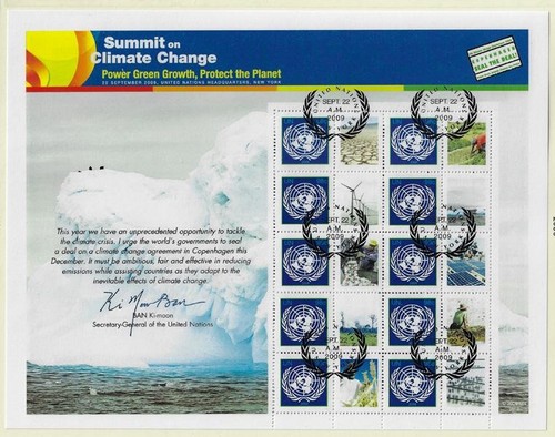 Onu 2009 foglio - 2009, personalizzato