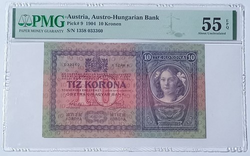 Austria corone 1904 au - 10,