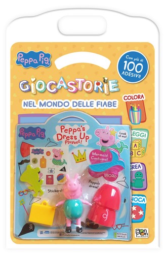 Nel mondo delle fiabe peppa - delle, fiabe.