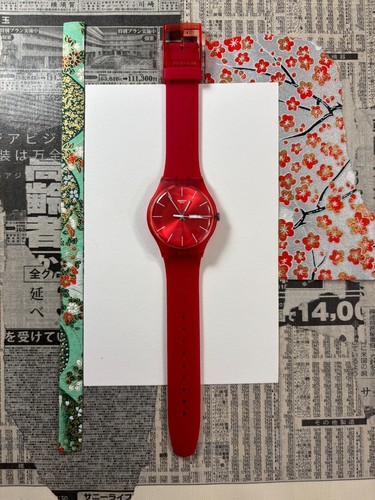 Orologio swatch rosso - swatch, ribelle