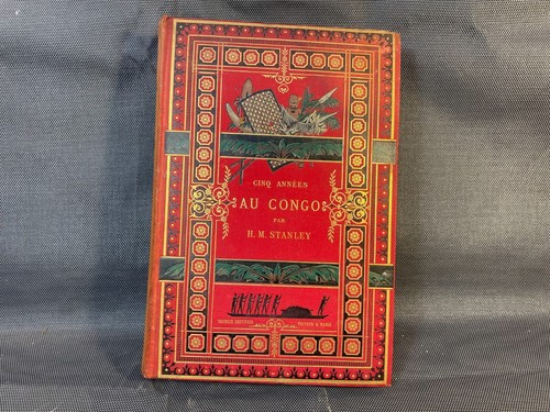 Antico libro anni congo - antico,