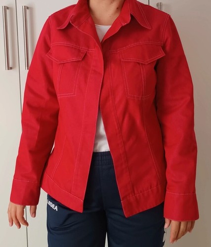 Giacca castellani rosso s - rosso, 44