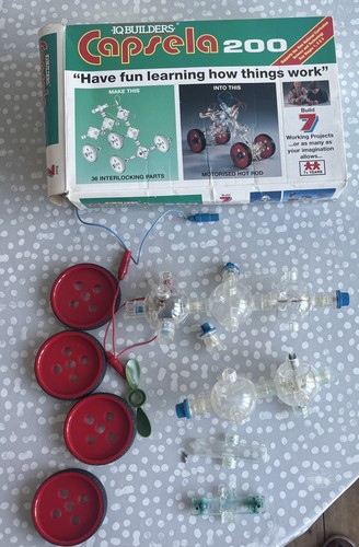 Capsela 200 hot rod set - capsela,