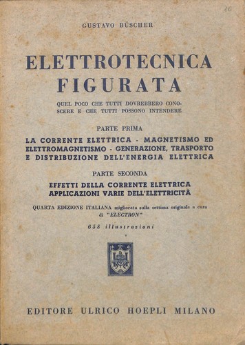 Libro elettrotecnica figurata - libro,