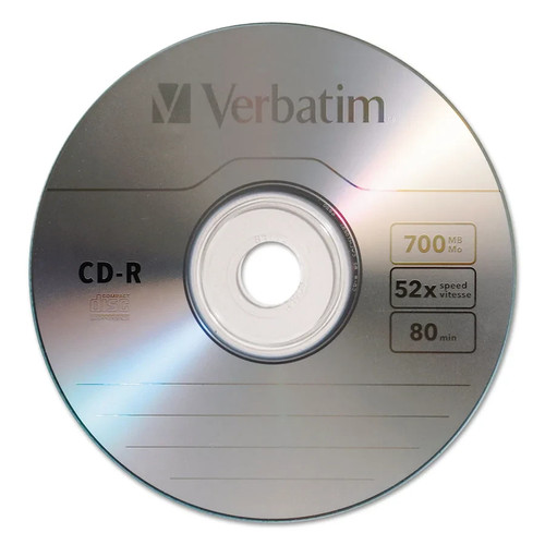 R verbatim 700mb 52x - cd-r,