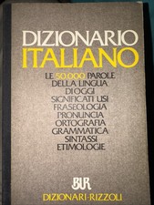 Book Libro DIZIONARIO ITALIANO