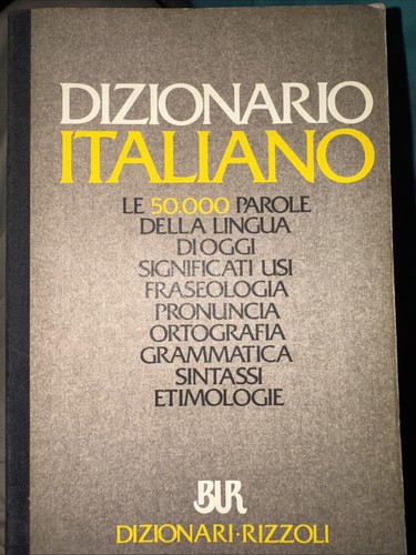 Book libro dizionario - book,