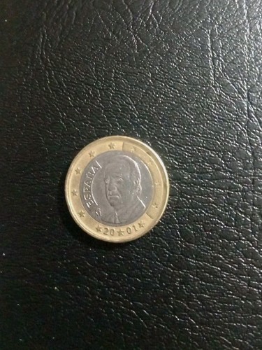 Moneta euro spagna 2001 - euro,