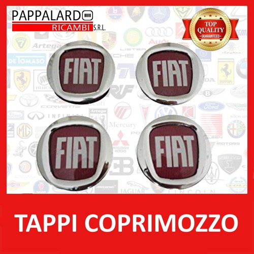 4tappi coprimozzo per fiat - coprimozzo,