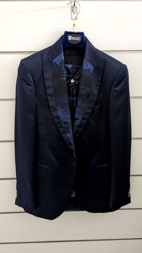 Abito uomo blu elegante - abito,