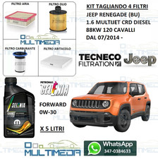 KIT TAGLIANDO 4 FILTRI E OLIO