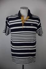 LACOSTE MAGLIA UOMO COTONE TG. 5 MAN COTTON POLO SHIRT CASUAL VINTAGE LOGO