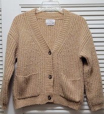 ZARA chunky Caramel Cardigan