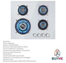 Piano cottura in vetroceramica