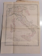 Cartina_Italia sotto i longobardi coi possedimenti degli imperatori greci - 1853