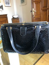 Borsa Vera Pelle Rettile