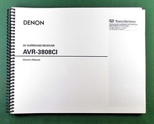 Denon AVR-3808CI Instruction