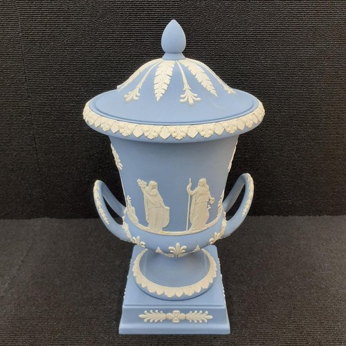 Wedgwood vaso diaspro - vaso, blu