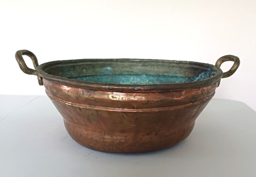 Vaso rame fine xix secolo - in, a