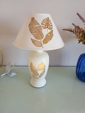 lampada abat jour  in ceramica decorata mod.A