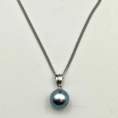 Collana con ciondolo perle - con,