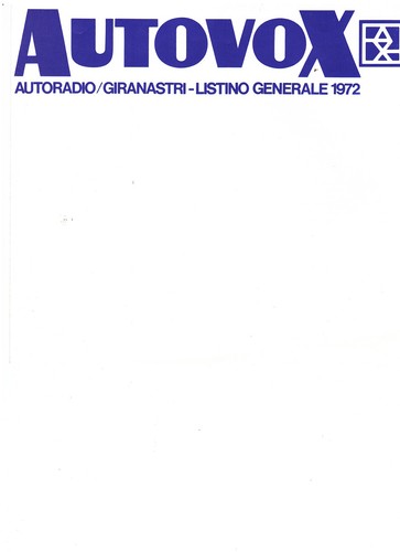 Autovox autoradio - autovox, ,