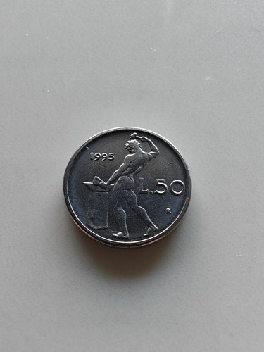 Rara micro moneta lire - micro, 50
