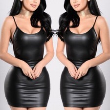 Pigiama donna pelle PU porno