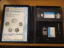 MICROGRAPH  VIDEOCORSO AUTOCAD 12  IN VIDEOCASSETTA VHS VINTAGE 1992