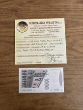 BANCONOTA PRIMA SERIE EMESSA