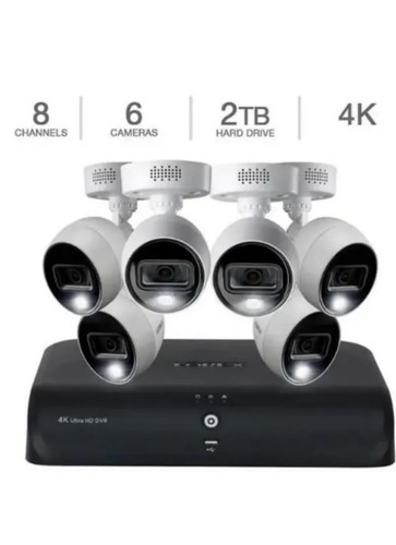 Lorex uhd td8712r8d6 e - 4k,