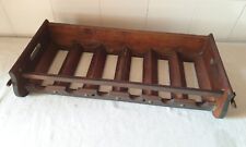 Cassetta portabottiglie cantinetta in legno Vintage trasporto impilabile 6 posti