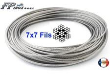 Câble inox 316 - A4 7X7 ( 49