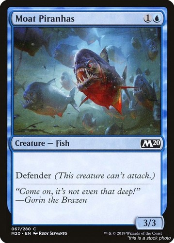 Moat piranhas core set - moat,