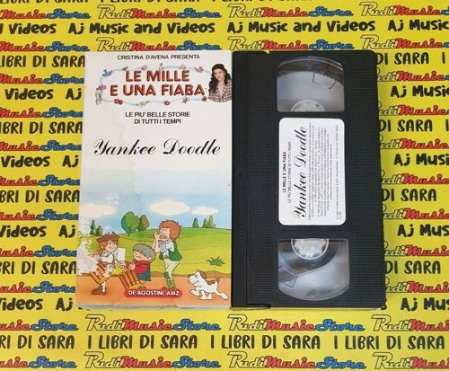 Vhs film mille una fiaba - le,