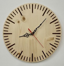 orologio artigianale in legno