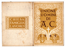 Tessera - Unione Uomini di Azione Cattolica Italiana - 1949 - Parma