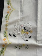 Lenzuolo presepe vintage