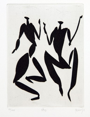 Step 1993 acquaforte - "step",,