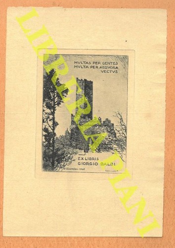 Exlibris casanova carlo - casanova,